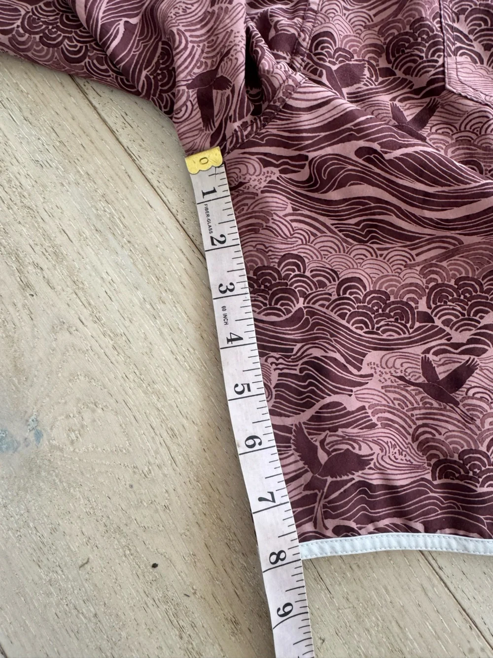 Vuori Men's Cruise Boardshort in Cedar Print 38 8”